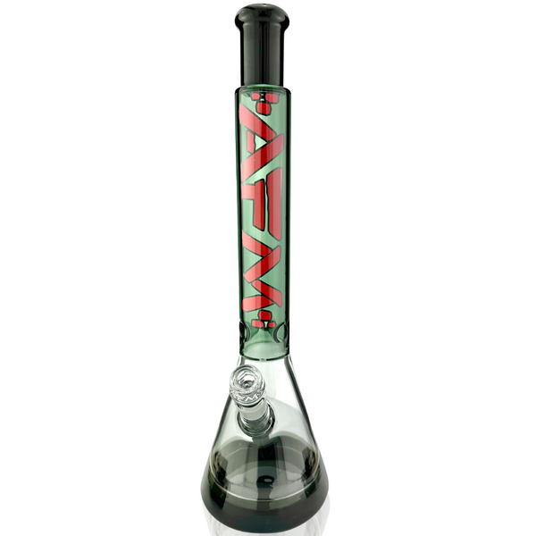 18" AFM Quasar Smokey Glass Beaker Bong