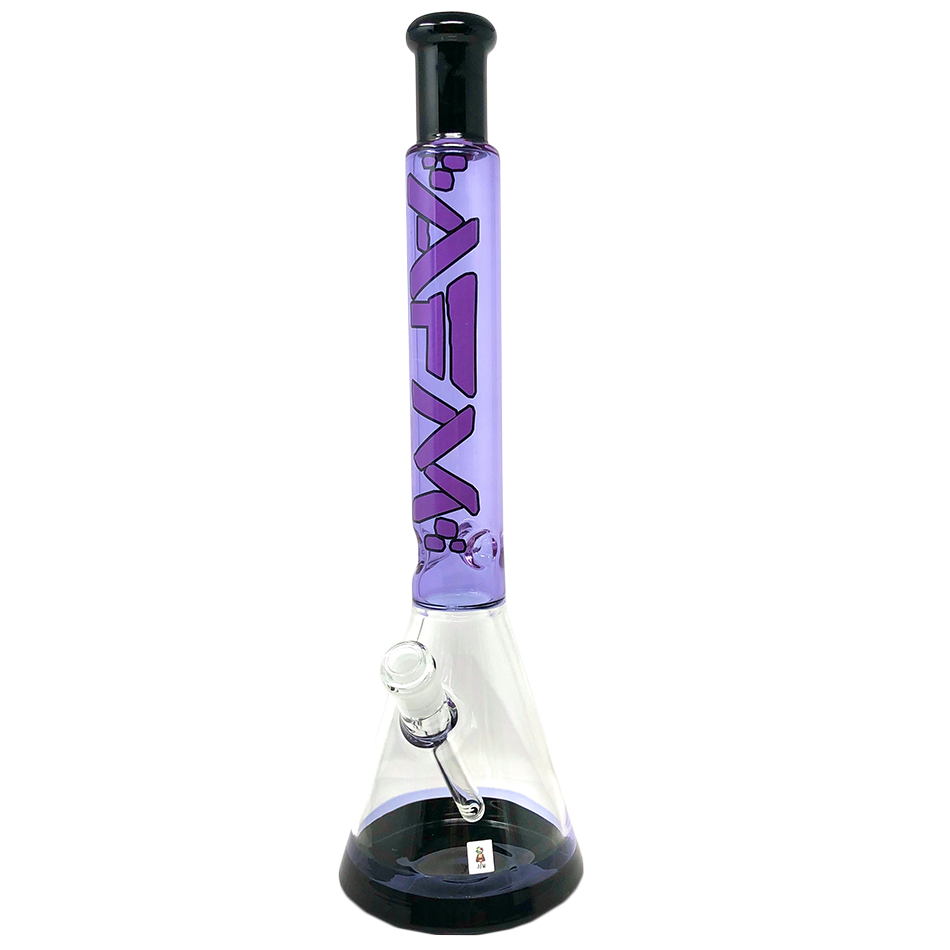 The Quasar Beaker Bong Purple - 18"